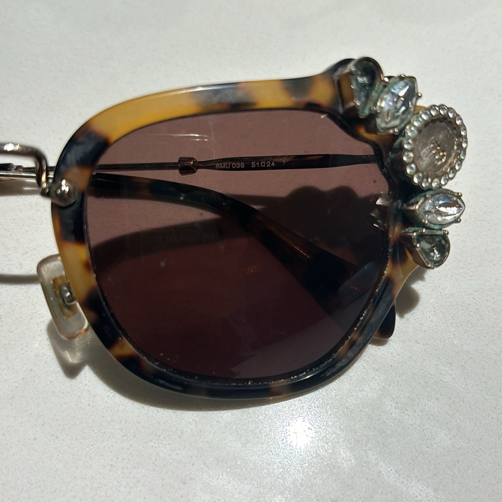 Miu miu sunglasses brown - Picture 3 of 8